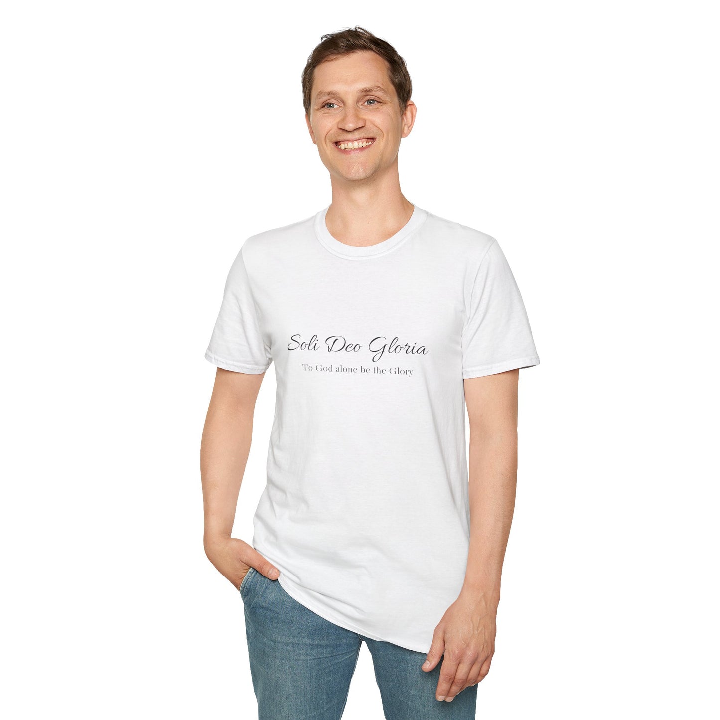 [Kingdom Series] Transcendens Soli Deo Gloria Unisex Softstyle T-Shirt