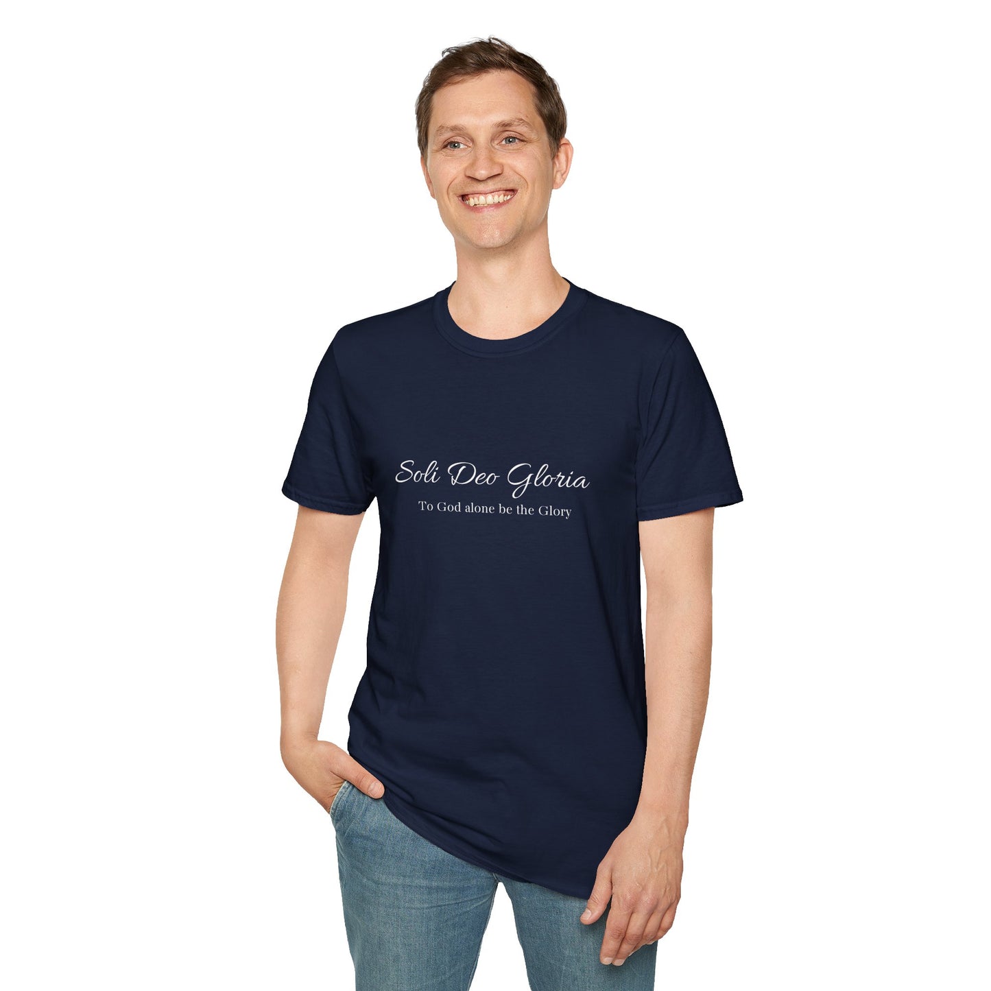 [Kingdom Series] Transcendens Soli Deo Gloria Unisex Softstyle T-Shirt