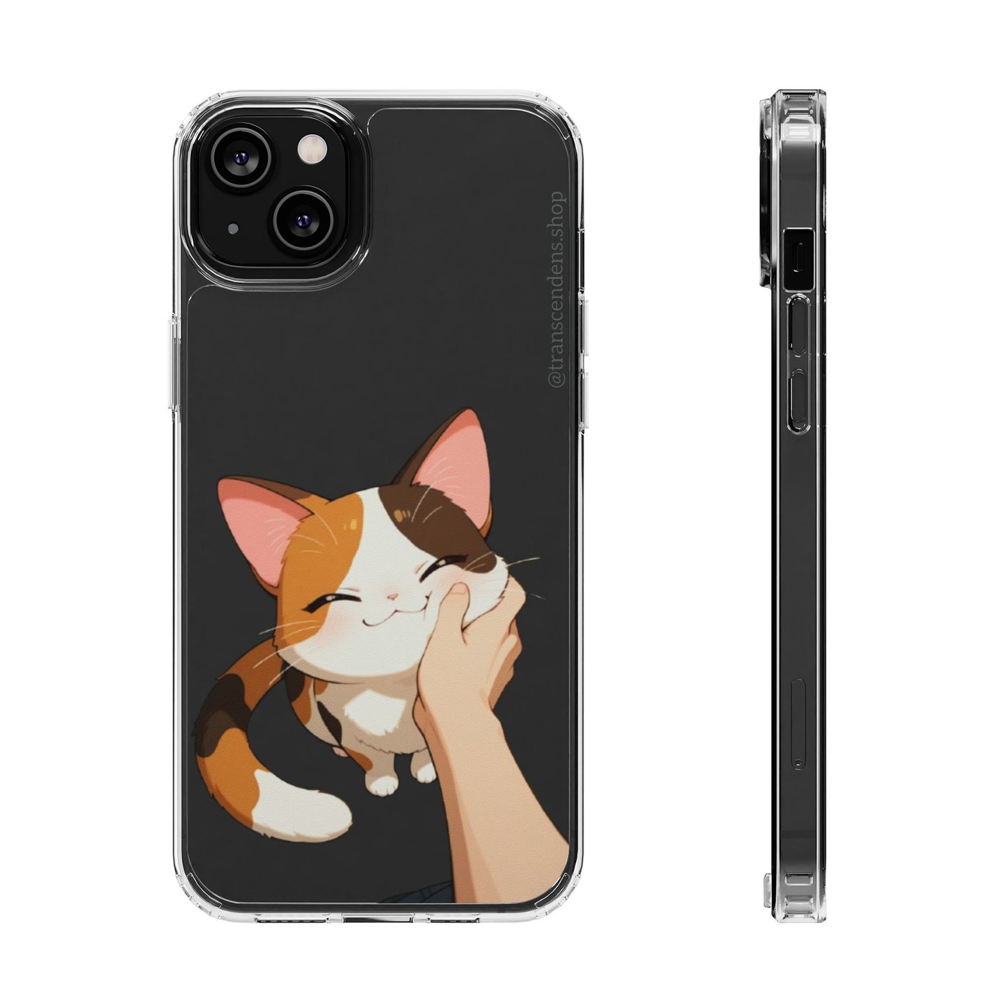 Transcendens Calico Cat Clear Cases