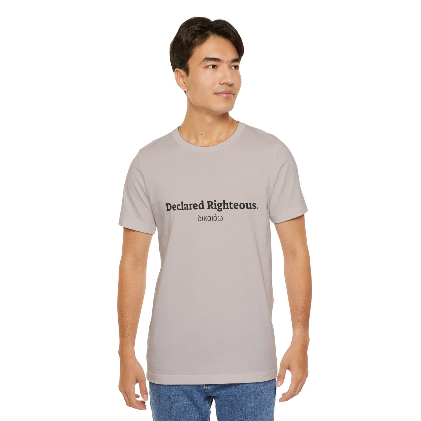 [Kingdom Series] Transcendens Declared Righteous Unisex Jersey Short Sleeve Tee