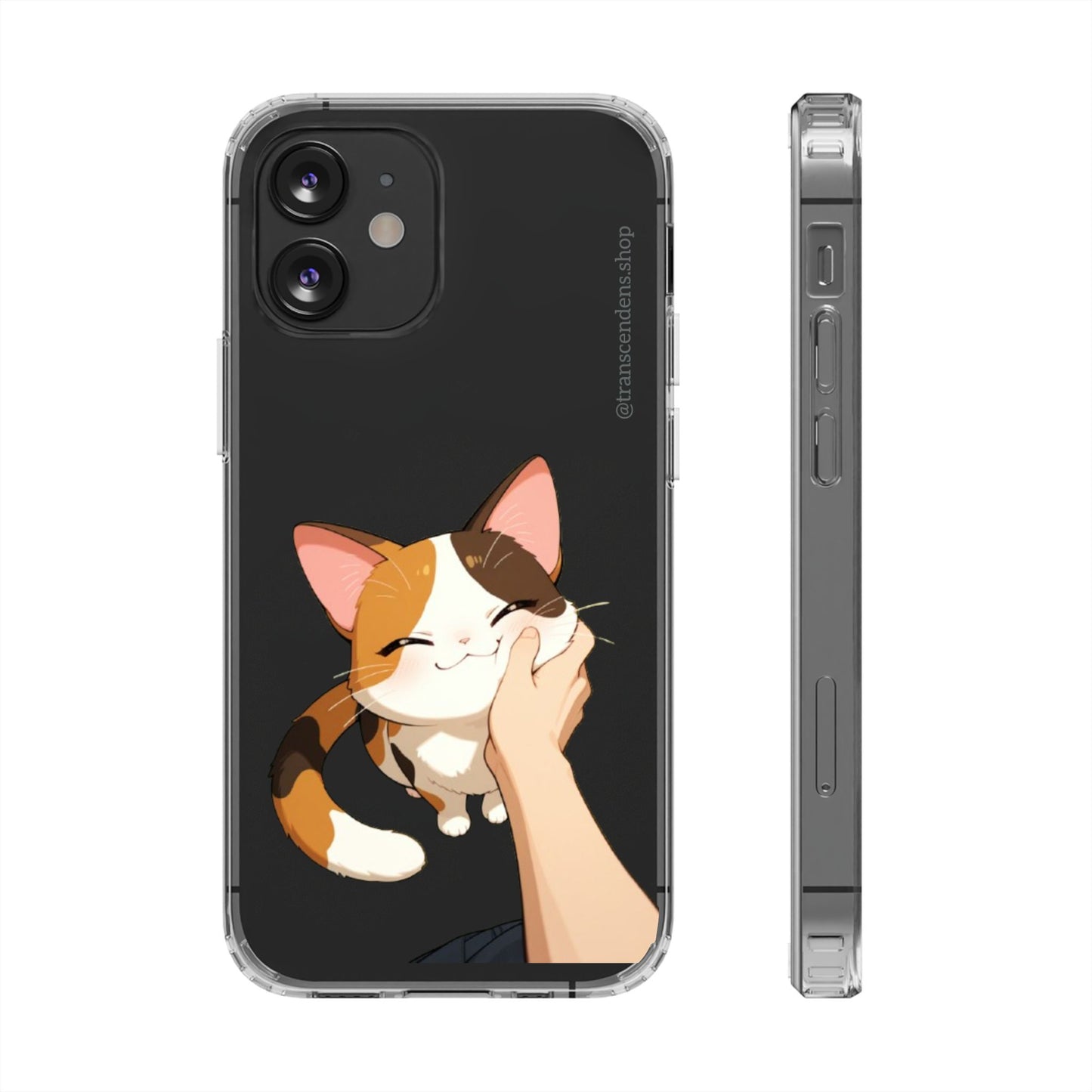 Transcendens Calico Cat Clear Cases