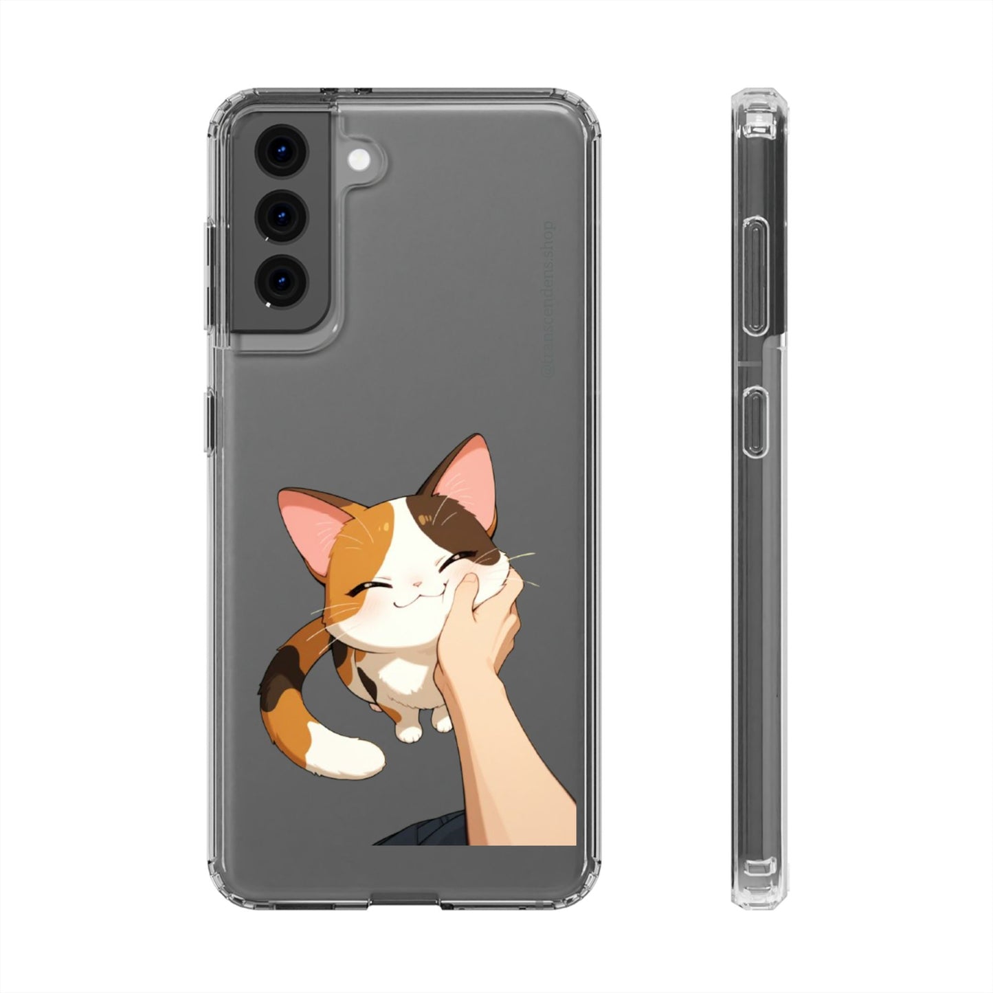 Transcendens Calico Cat Clear Cases