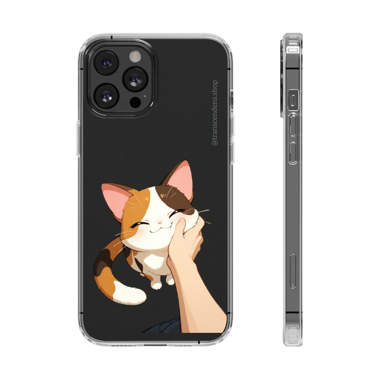 Transcendens Calico Cat Clear Cases