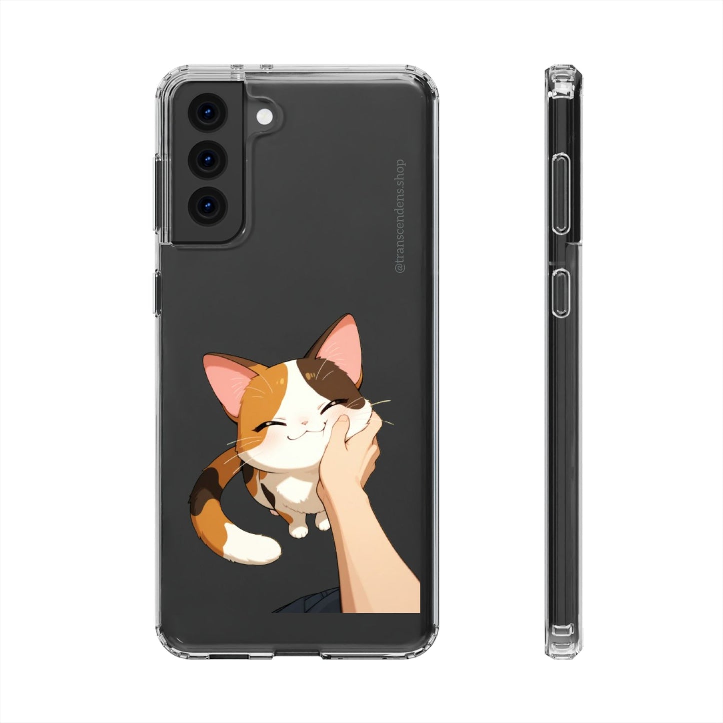 Transcendens Calico Cat Clear Cases