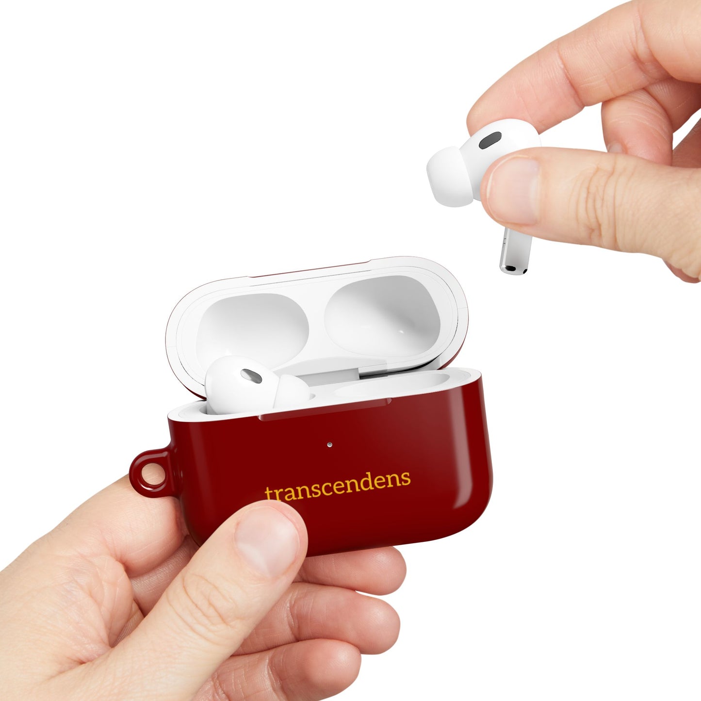 Transcendens Royal Maroon AirPod Cases