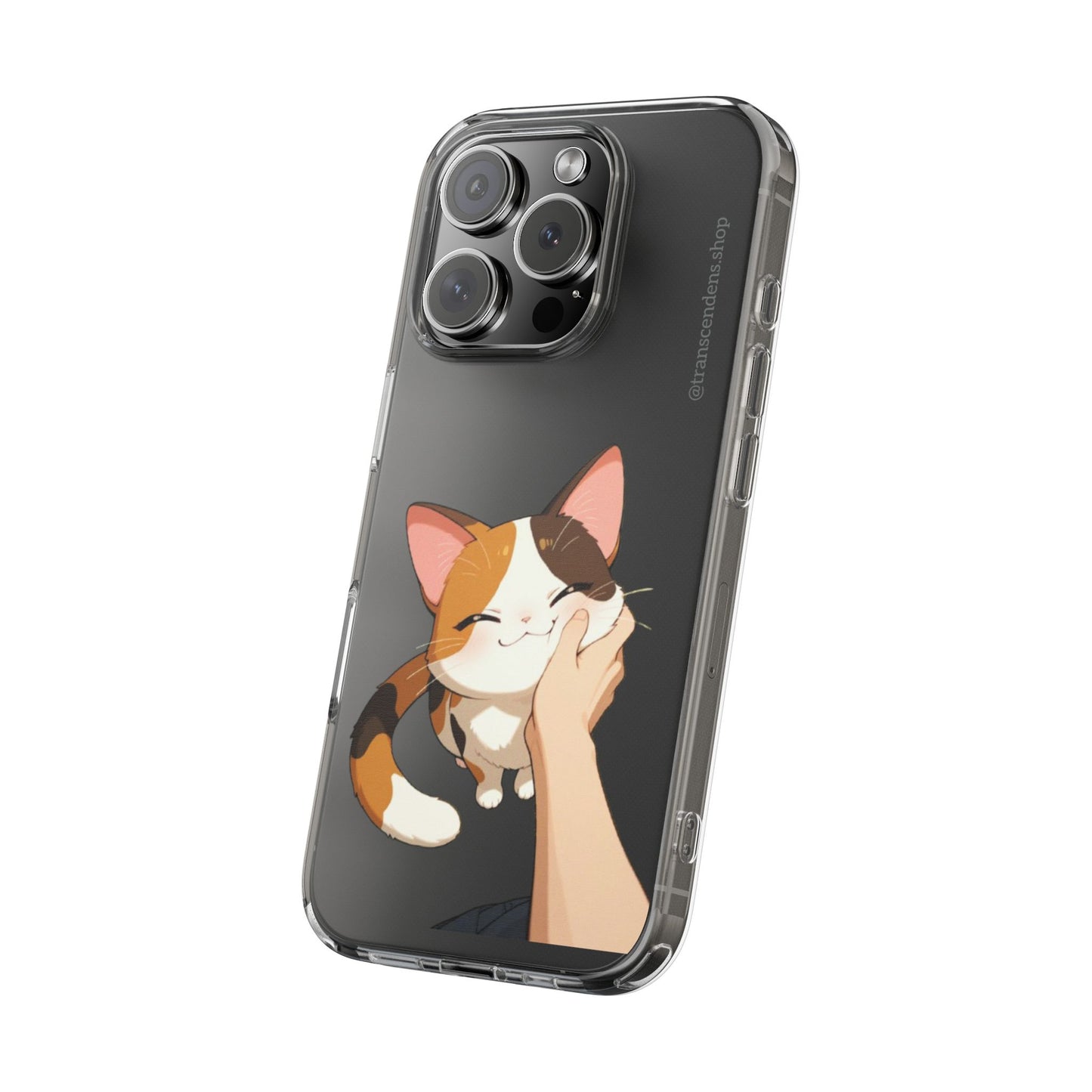 Transcendens Calico Cat Clear Cases