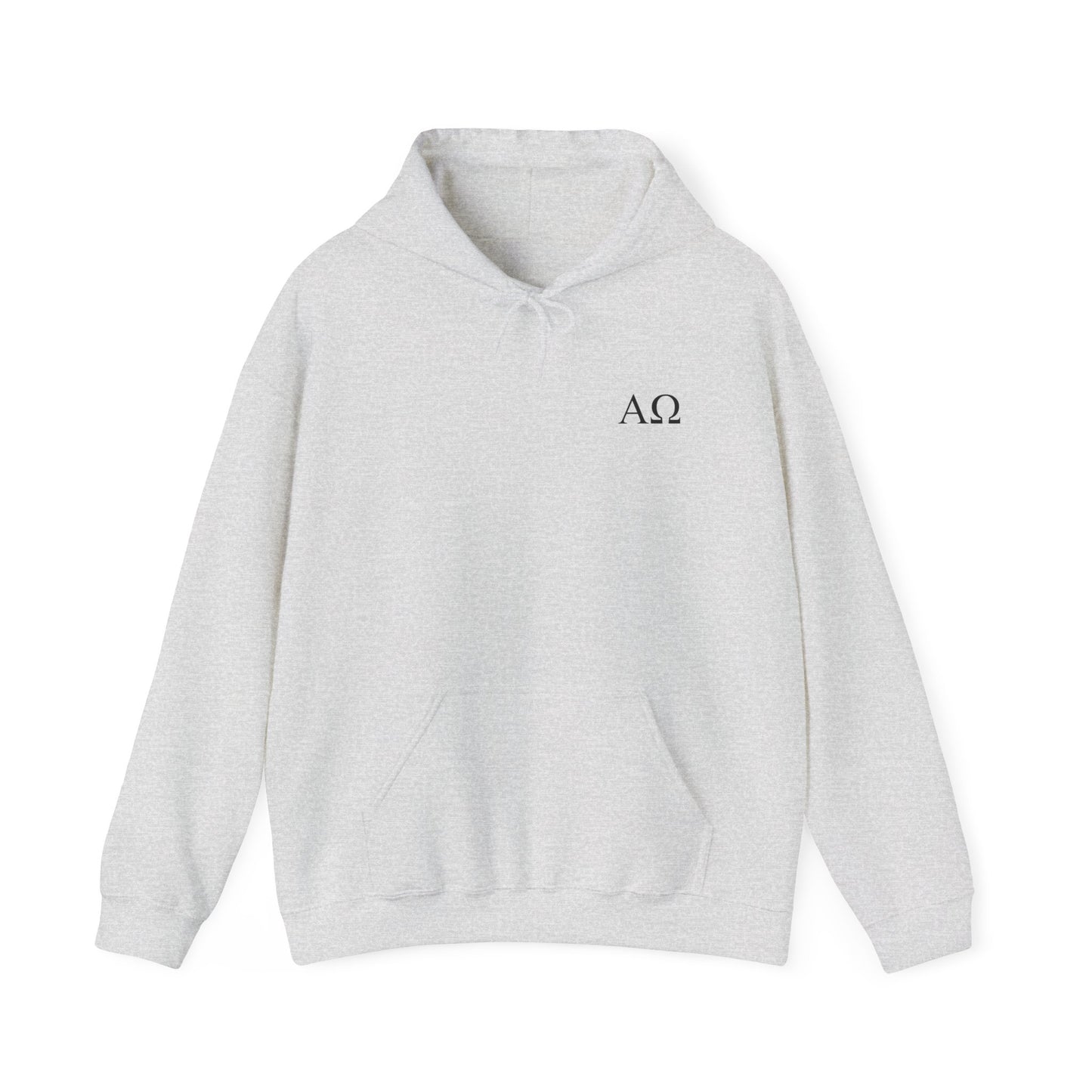 [Kingdom Series] Unisex Alpha and Omega Hooded Sweatshirt