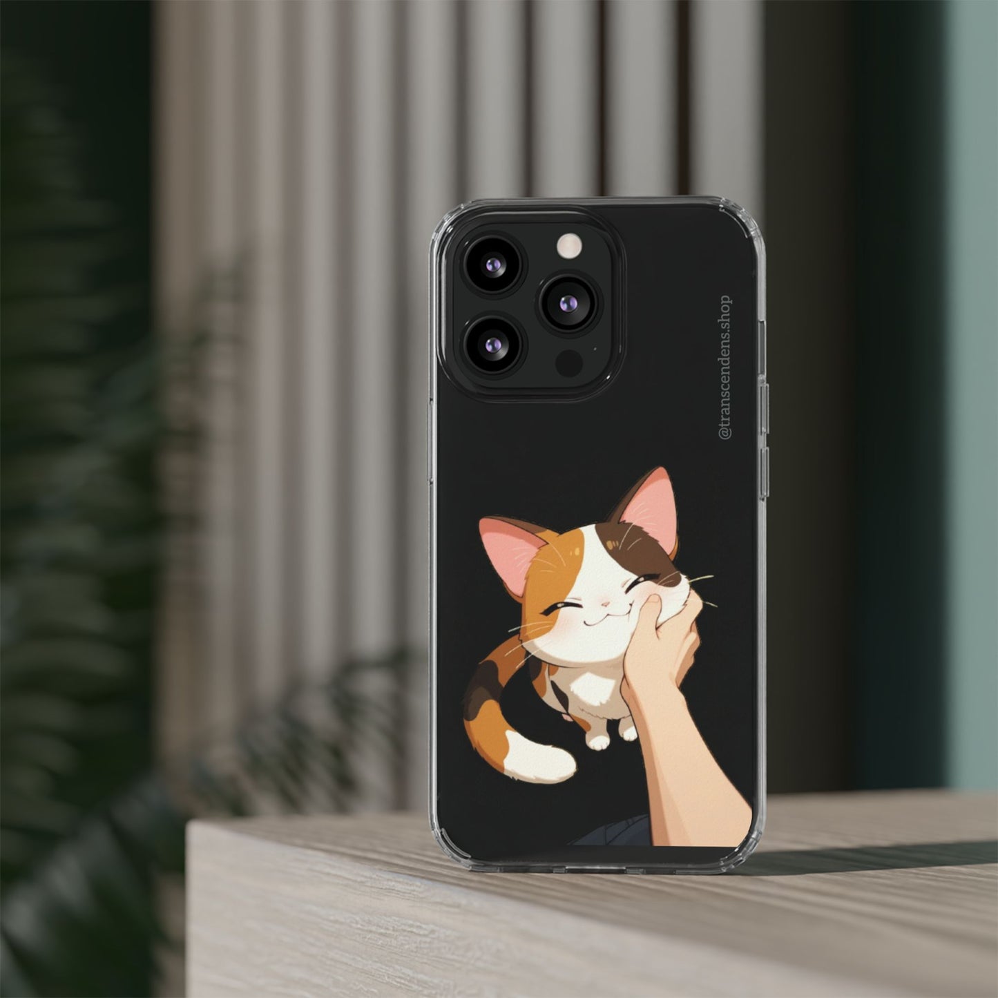 Transcendens Calico Cat Clear Cases