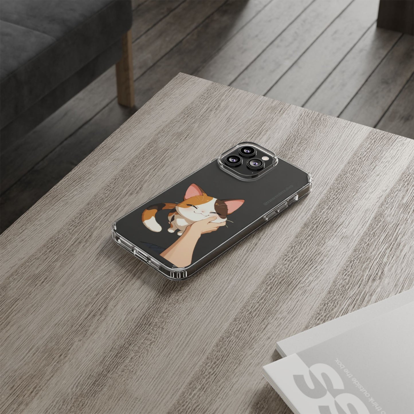 Transcendens Calico Cat Clear Cases