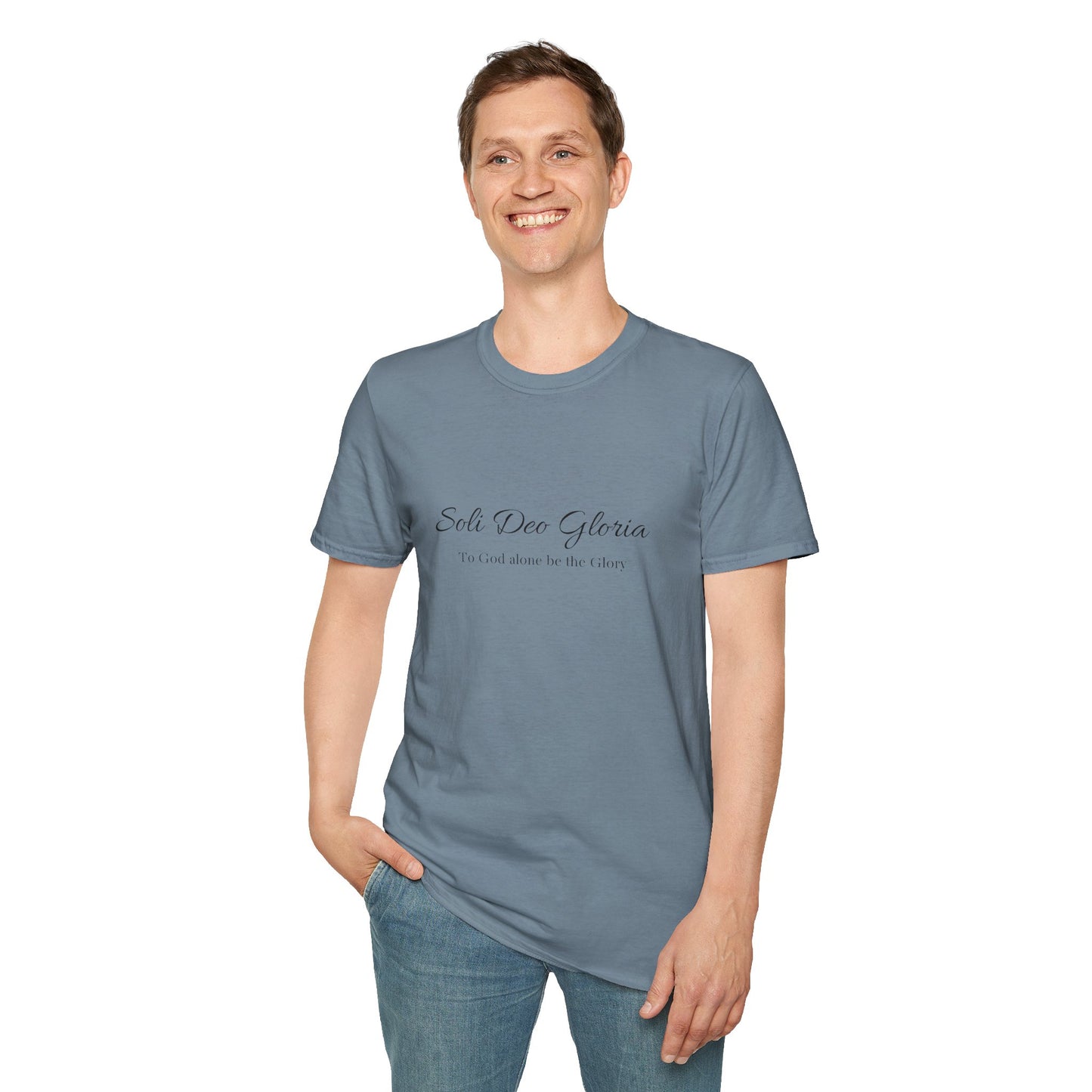 [Kingdom Series] Transcendens Soli Deo Gloria Unisex Softstyle T-Shirt