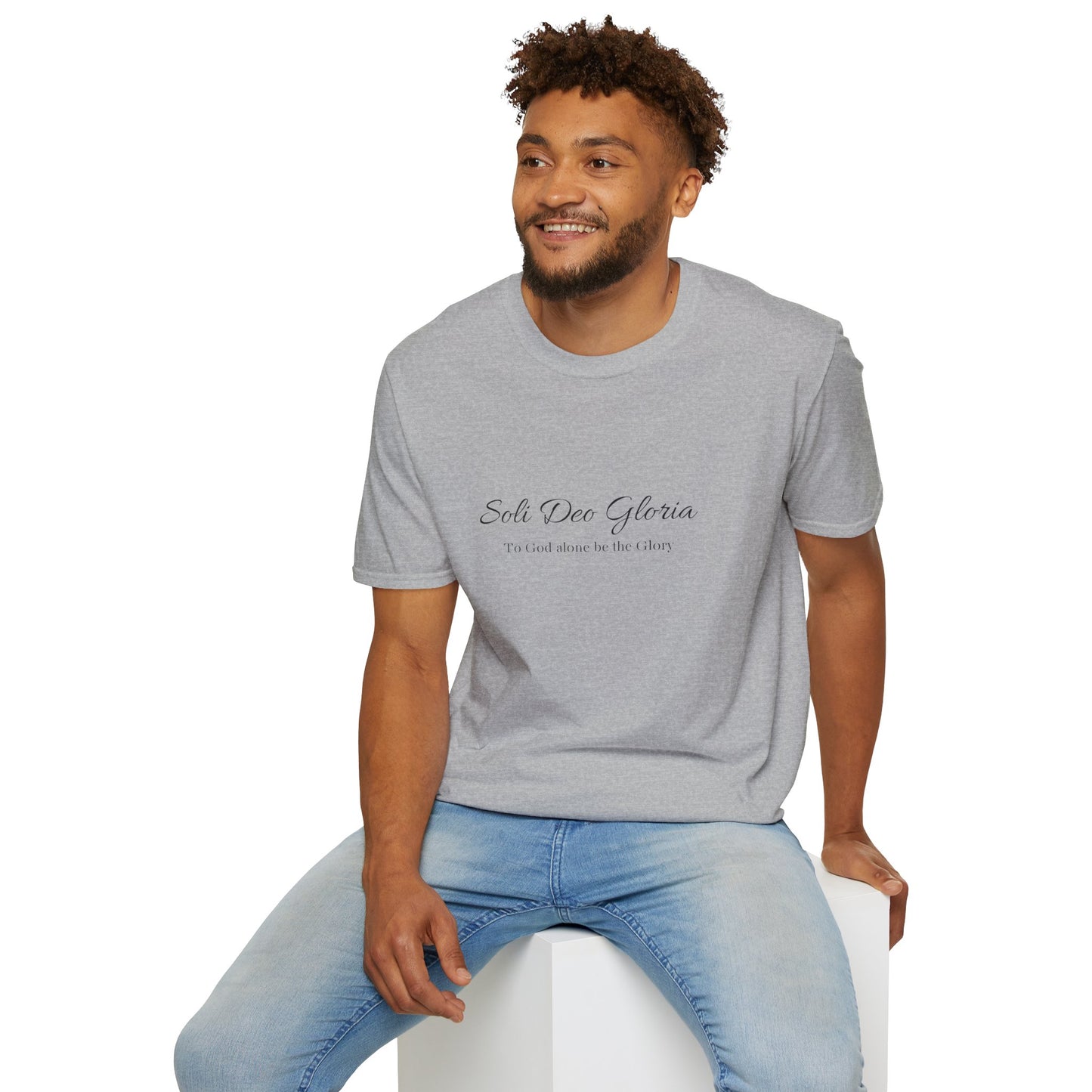 [Kingdom Series] Transcendens Soli Deo Gloria Unisex Softstyle T-Shirt