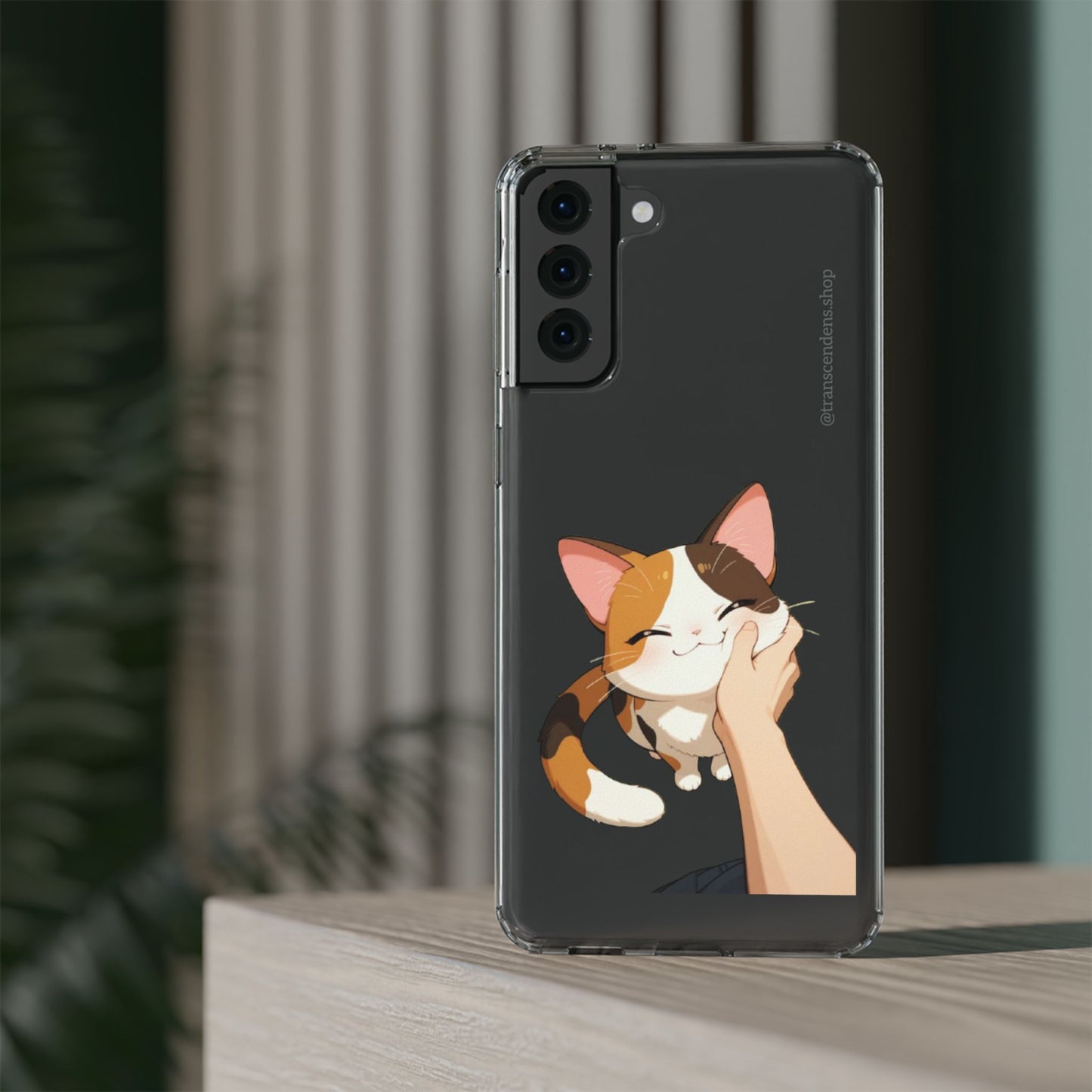 Transcendens Calico Cat Clear Cases