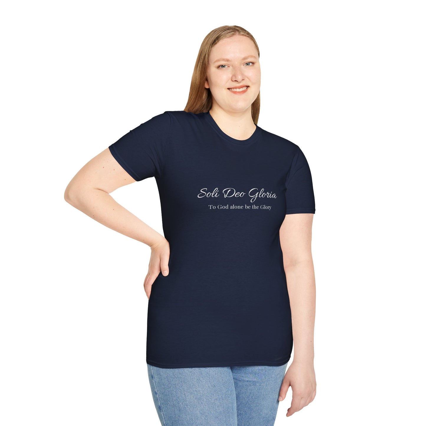 [Kingdom Series] Transcendens Soli Deo Gloria Unisex Softstyle T-Shirt