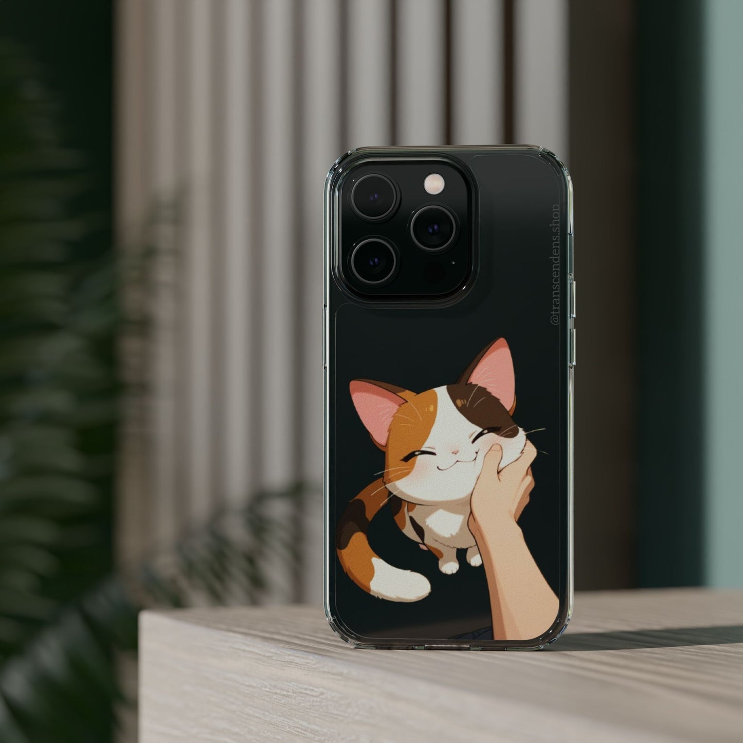 Transcendens Calico Cat Clear Cases