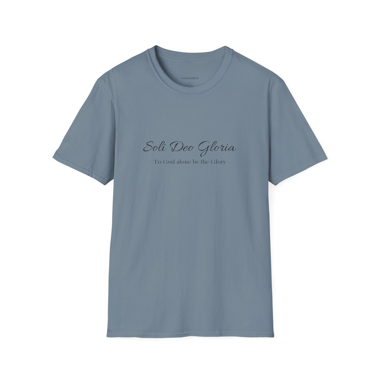 [Kingdom Series] Transcendens Soli Deo Gloria Unisex Softstyle T-Shirt