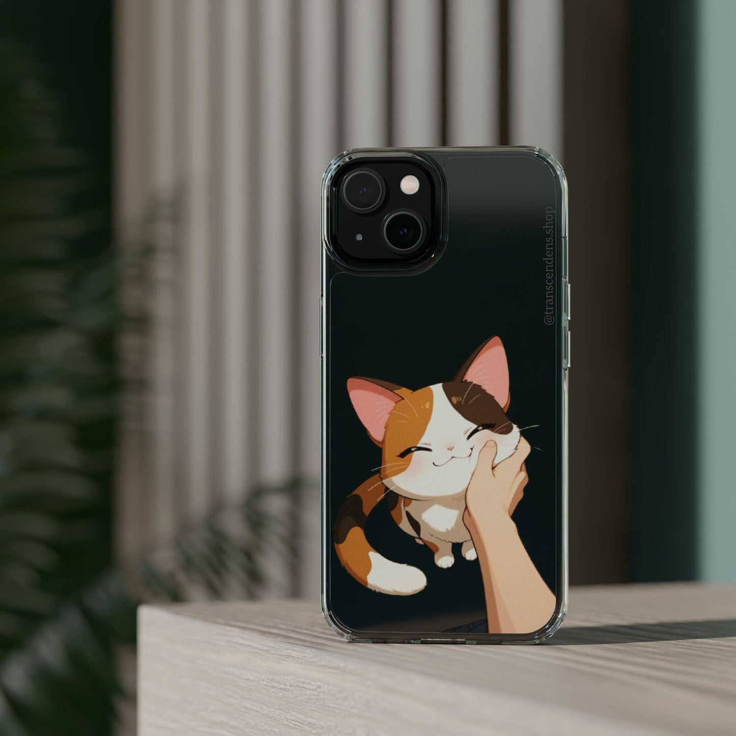 Transcendens Calico Cat Clear Cases