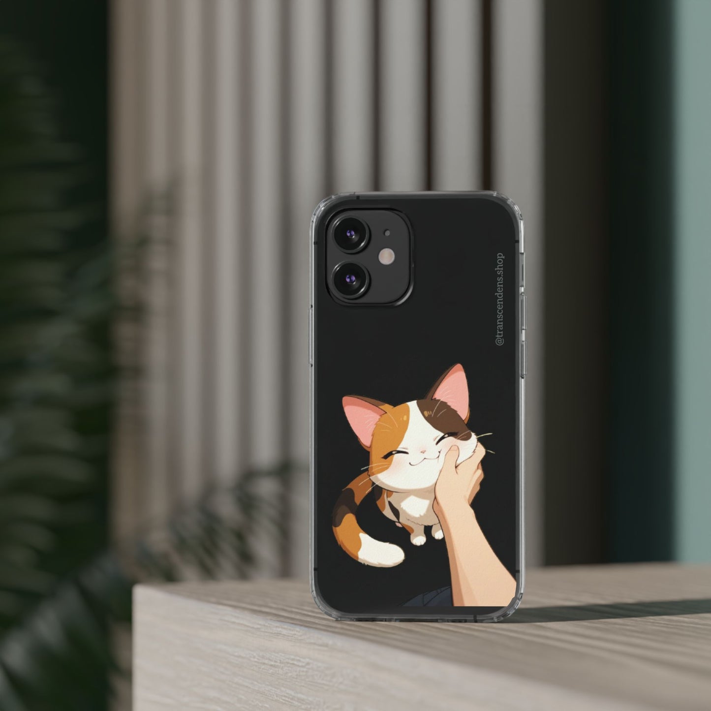 Transcendens Calico Cat Clear Cases