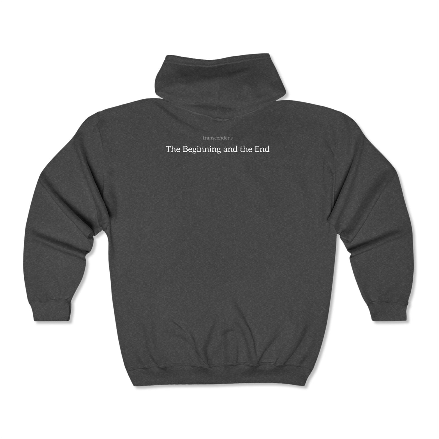 [Kingdom Series] Transcendens Unisex Alpha and Omega Full Zip Hooded Sweatshirt