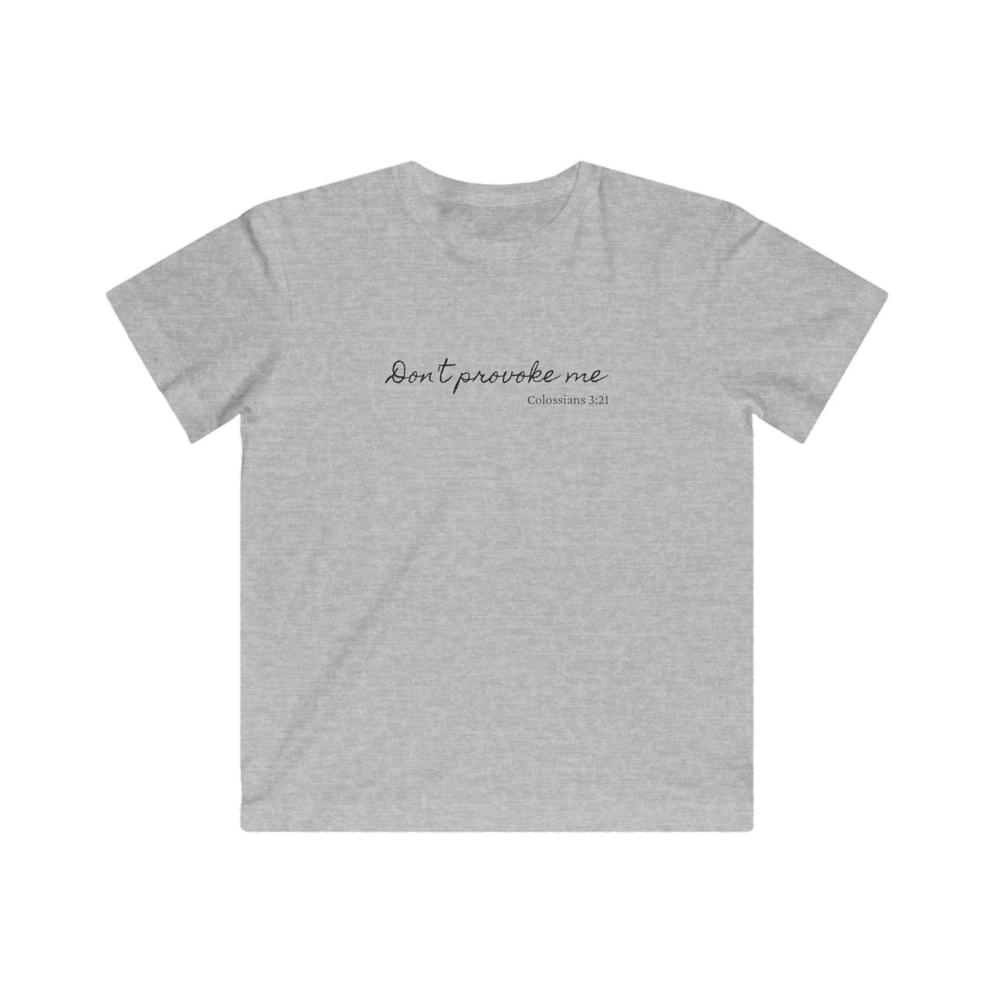 Transcendens “Don’t Provoke Me” Youth Jersey Tee