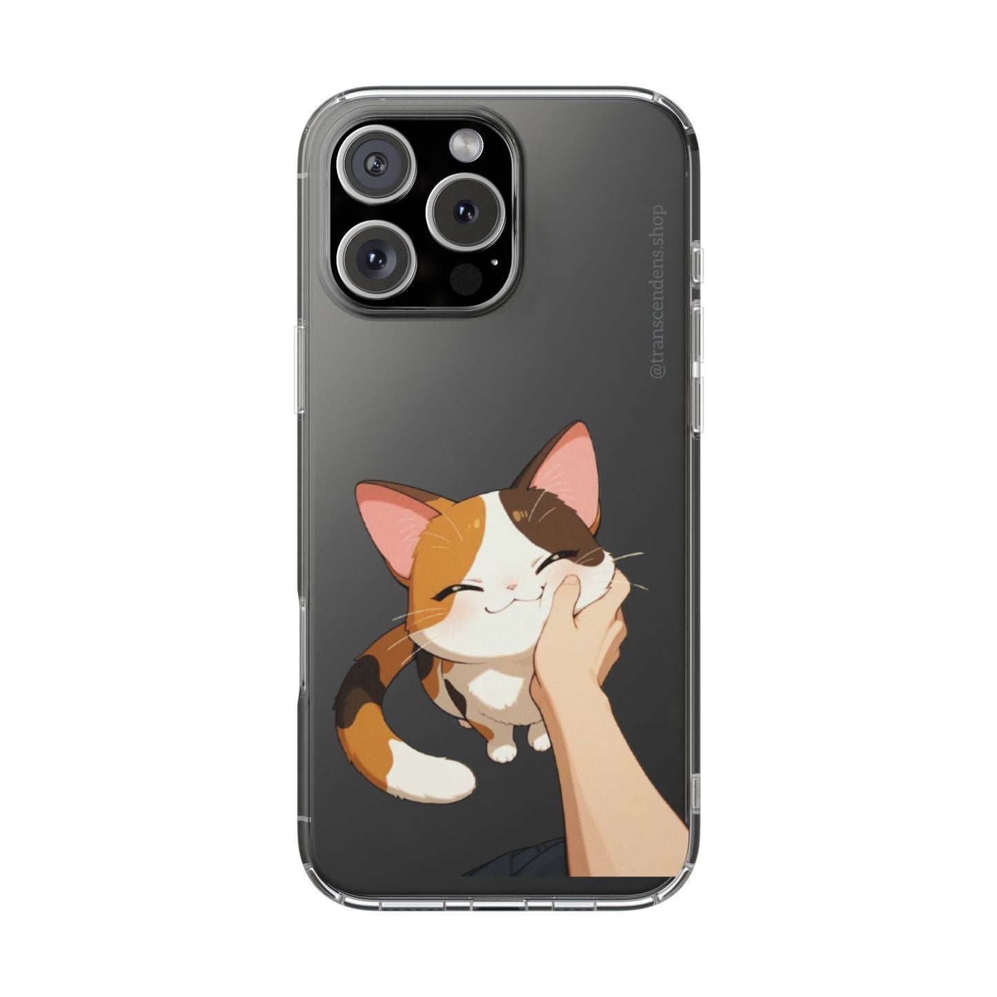 Transcendens Calico Cat Clear Cases