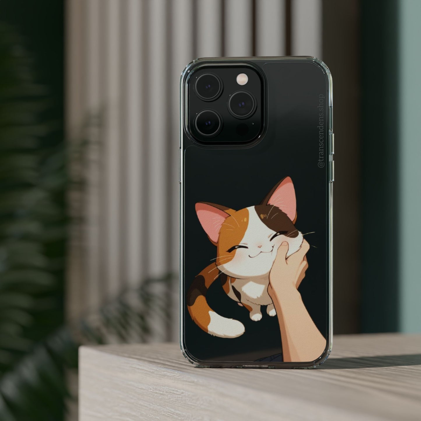 Transcendens Calico Cat Clear Cases