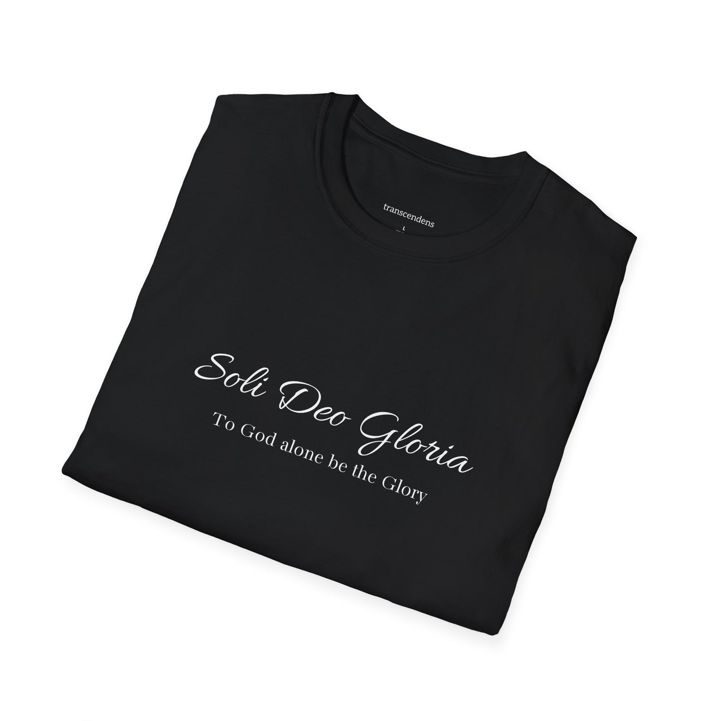 [Kingdom Series] Transcendens Soli Deo Gloria Unisex Softstyle T-Shirt