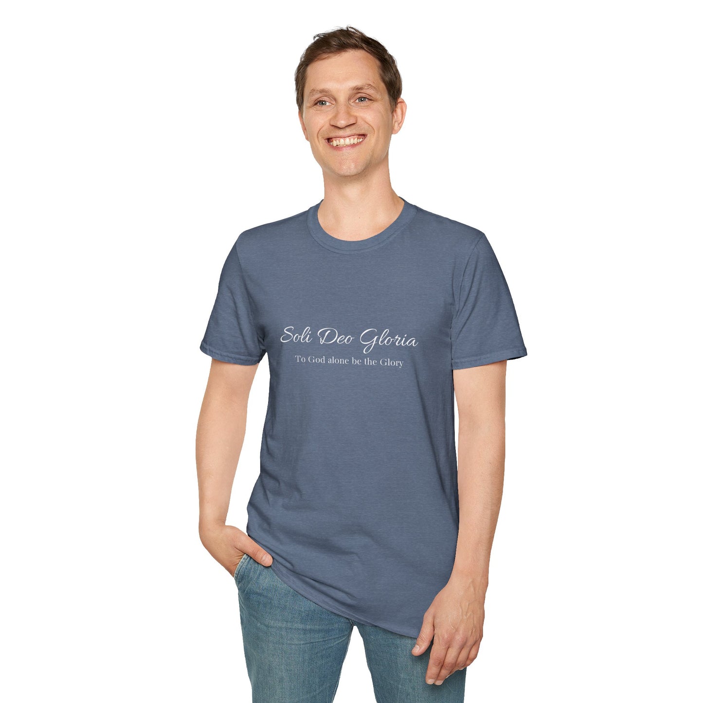 [Kingdom Series] Transcendens Soli Deo Gloria Unisex Softstyle T-Shirt