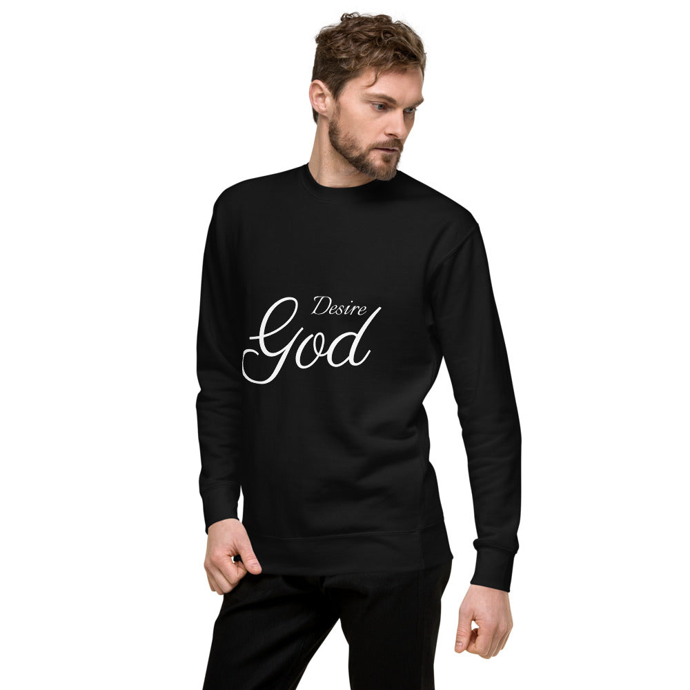 [Kingdom Series] Transcendens Desire God Unisex Premium Sweatshirt