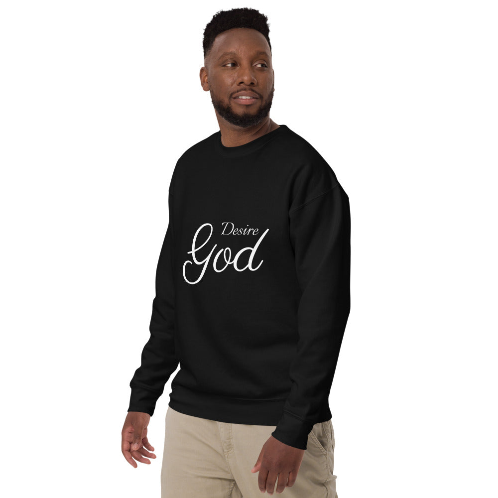 [Kingdom Series] Transcendens Desire God Unisex Premium Sweatshirt