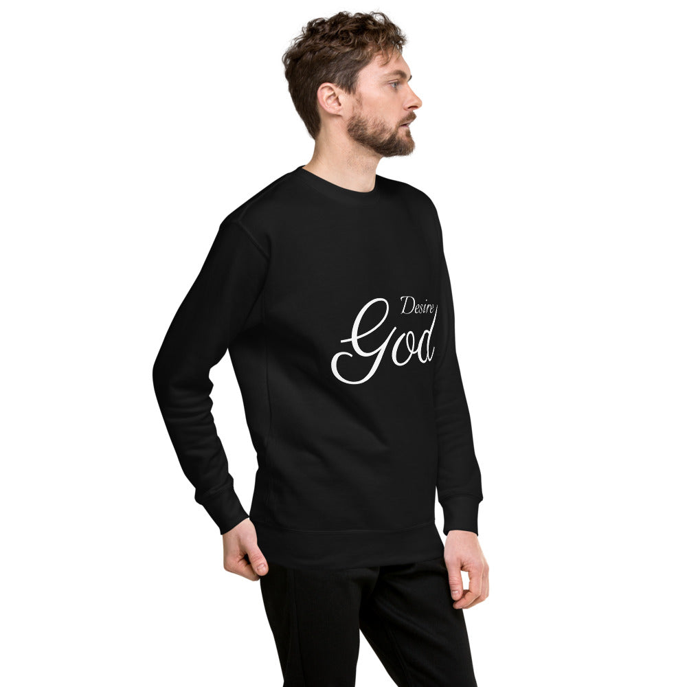 [Kingdom Series] Transcendens Desire God Unisex Premium Sweatshirt