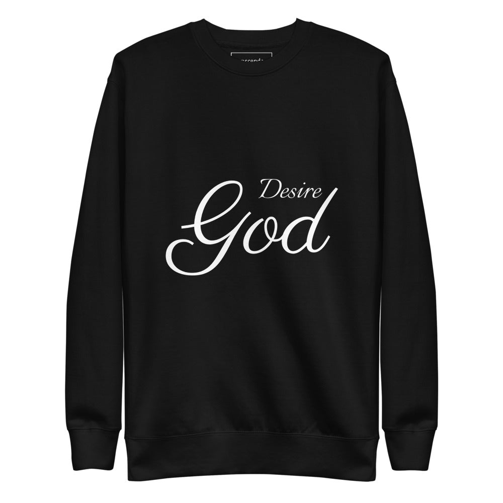 [Kingdom Series] Transcendens Desire God Unisex Premium Sweatshirt