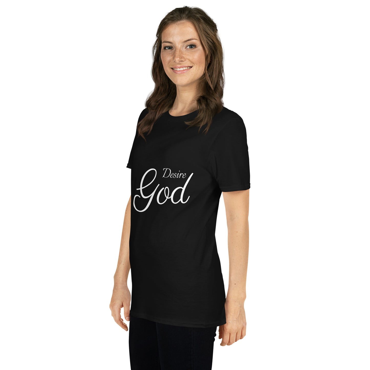 [Kingdom Series] Transcendens Desire God Short-Sleeve Unisex Dark-Coloured T-Shirt