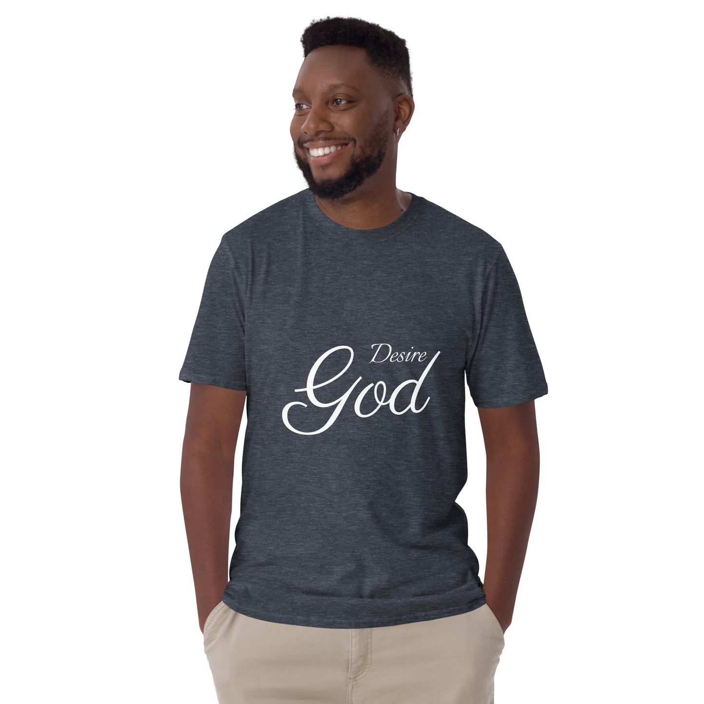 [Kingdom Series] Transcendens Desire God Short-Sleeve Unisex Dark-Coloured T-Shirt