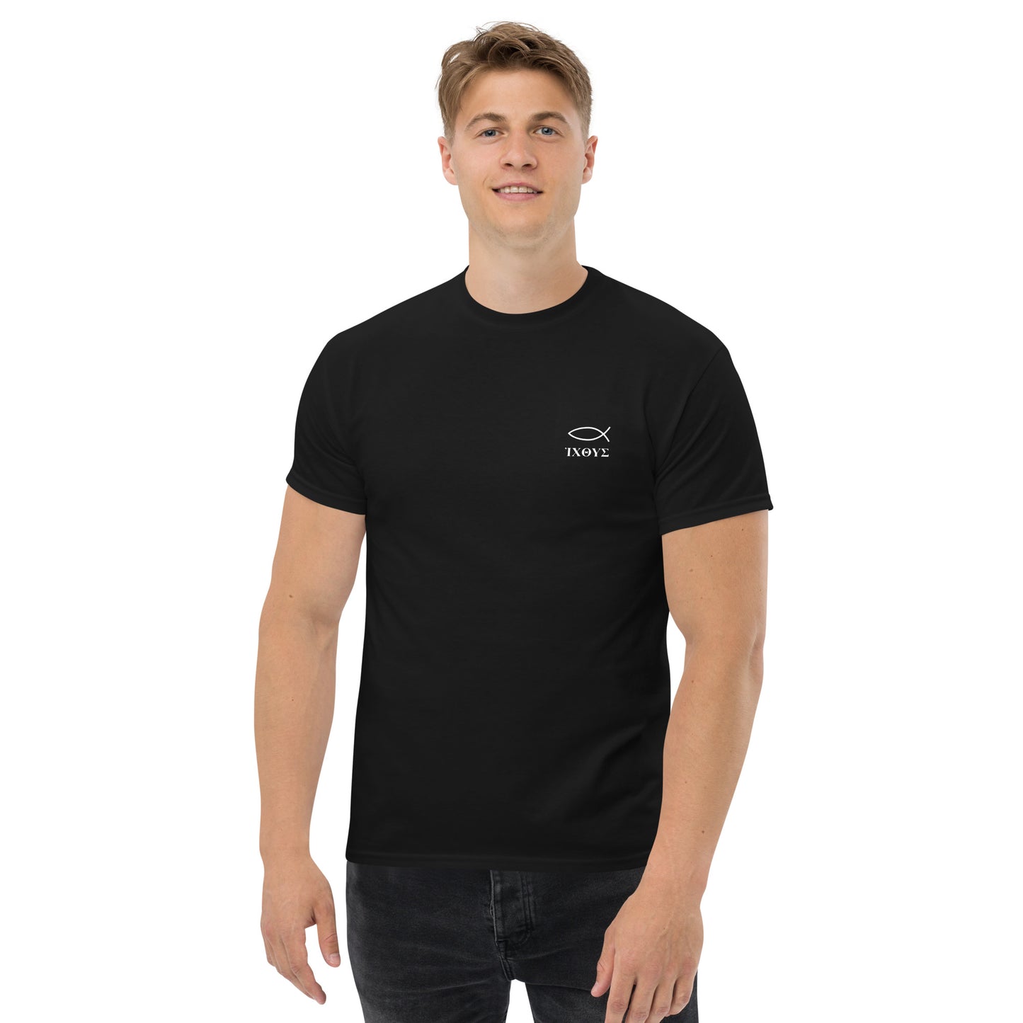 [Kingdom Series] Transcendens ICHTHYS Unisex Dark-Coloured Classic T-Shirt